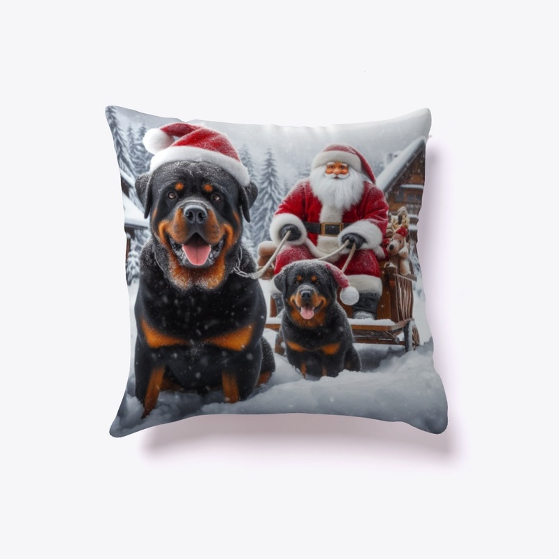 Rottweilers & Santa