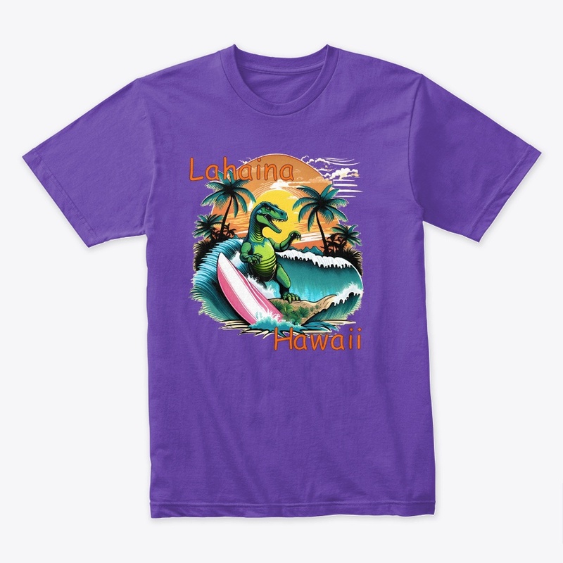 Surfing Dino Lahaina