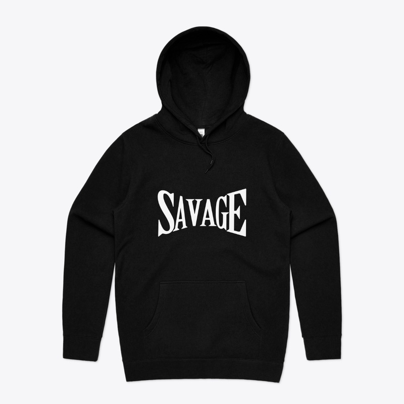 Savage hoodie mug sticker