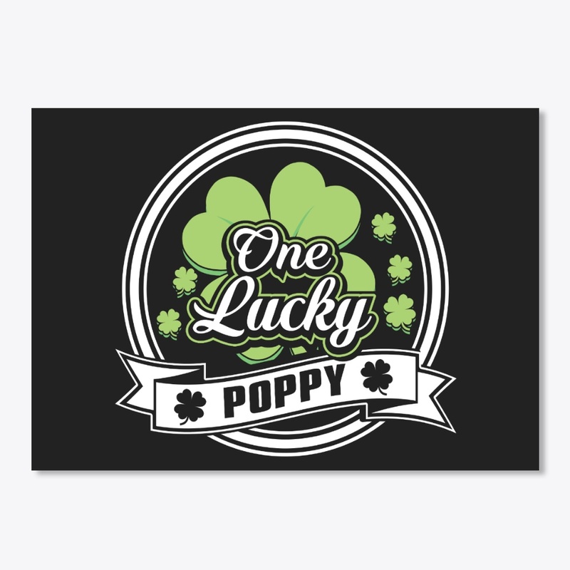 One Lucky Poppy Saint Patrick's Day