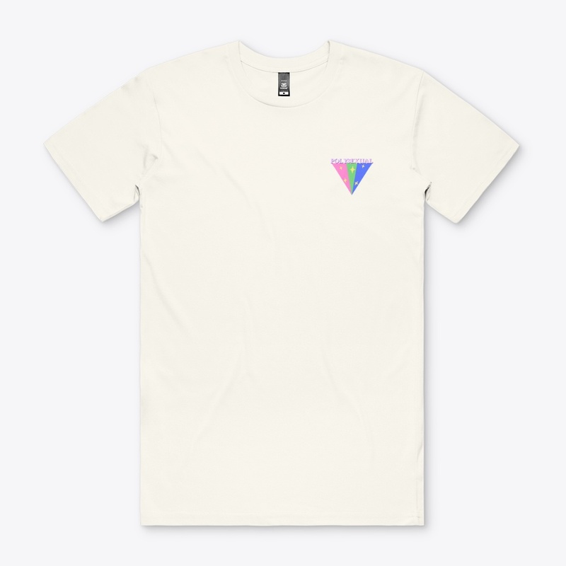 Polysexual Pride Flag Triangle - Corner