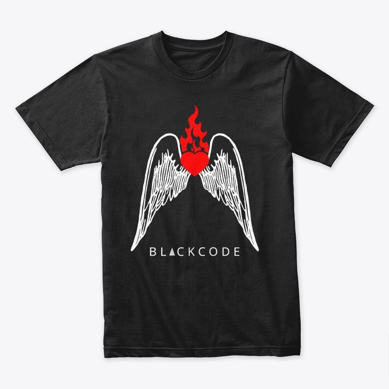 Fiery Wings T-Shirt | BLACKCODE