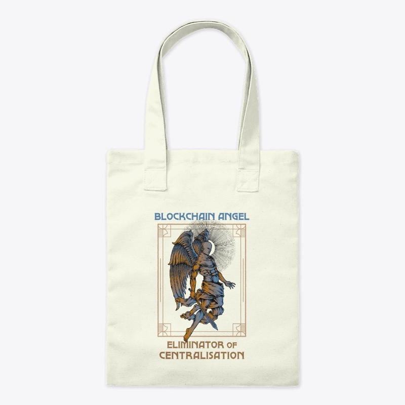 Blockchain Angel Heraldry (white)