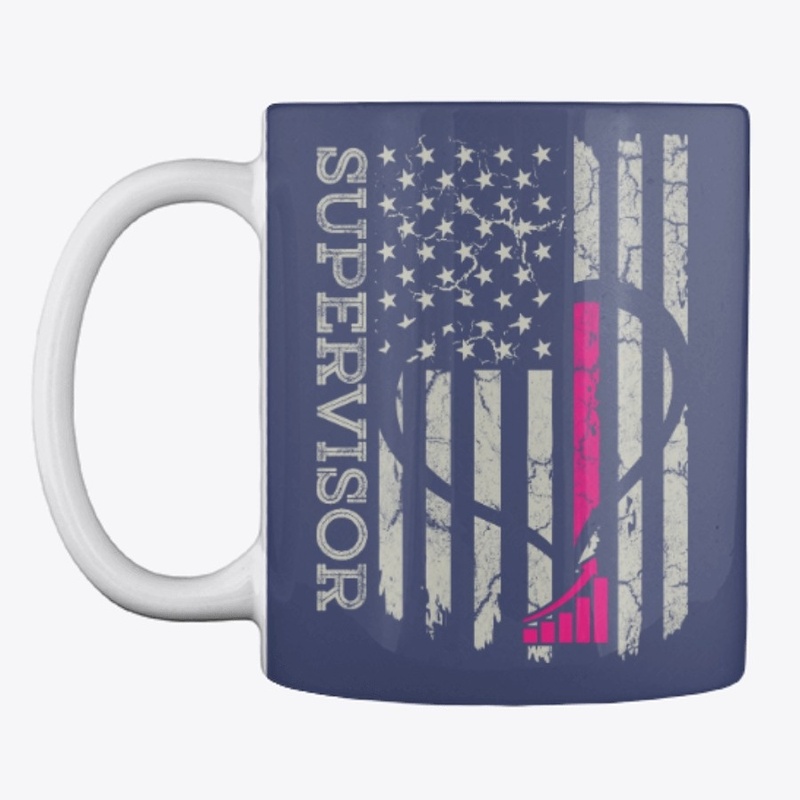 US Flag Supervisor Blanket