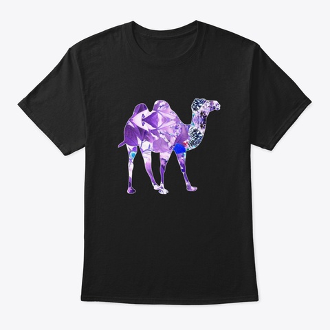 Camel 358 Black T-Shirt Front