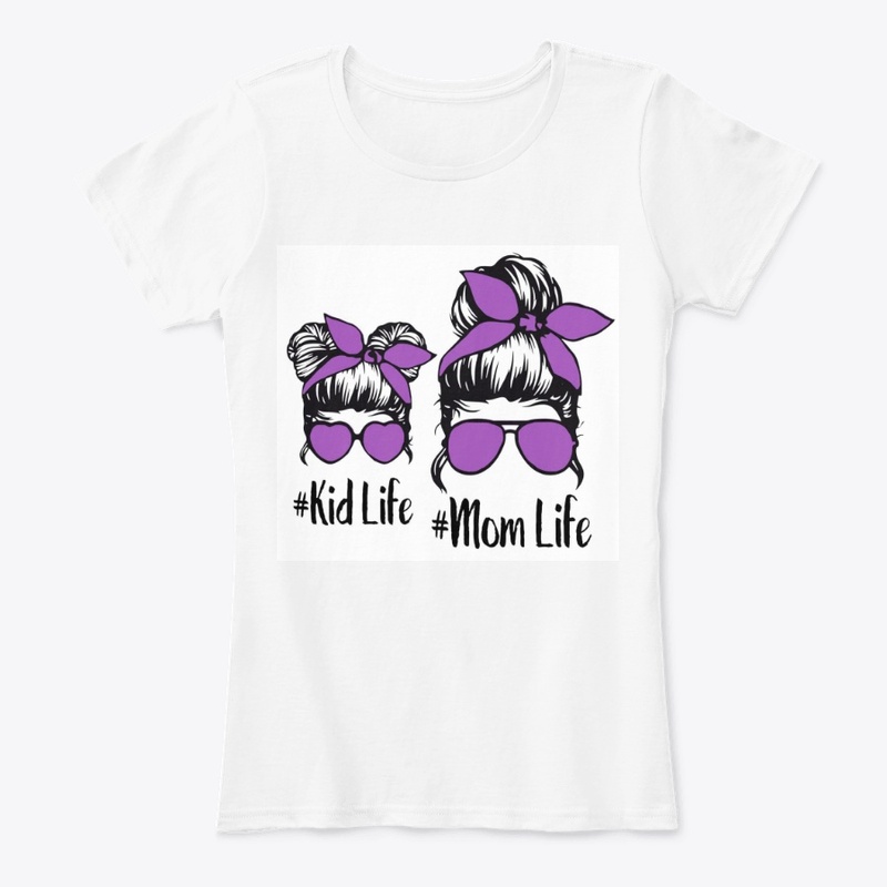 t-shirt kid life mom life