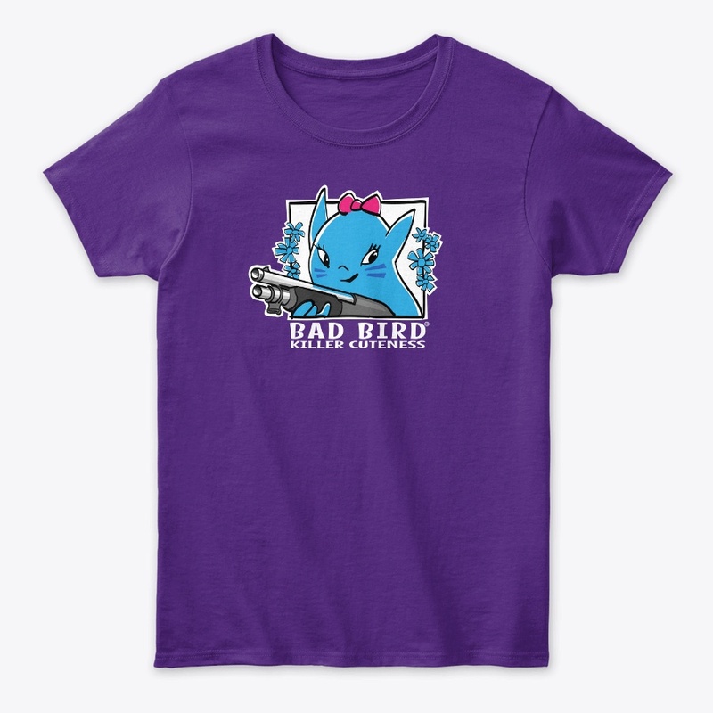 Girl T-Shirt Armed Cute #3 Dark