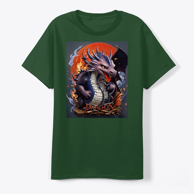 Dragon design t-shirt 