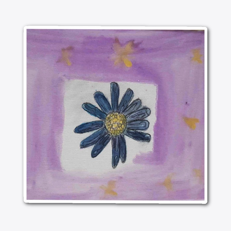 Mystyc blue flower