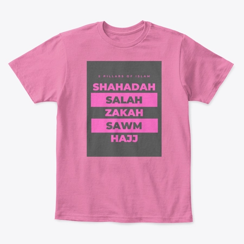 5 Pillars Of Islam (Pink)