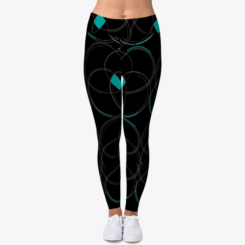 Dark Black Circles Design
