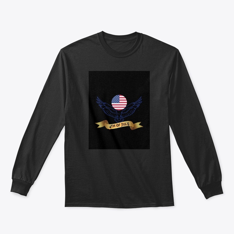 Best Black 4th of july USA  Tshirt