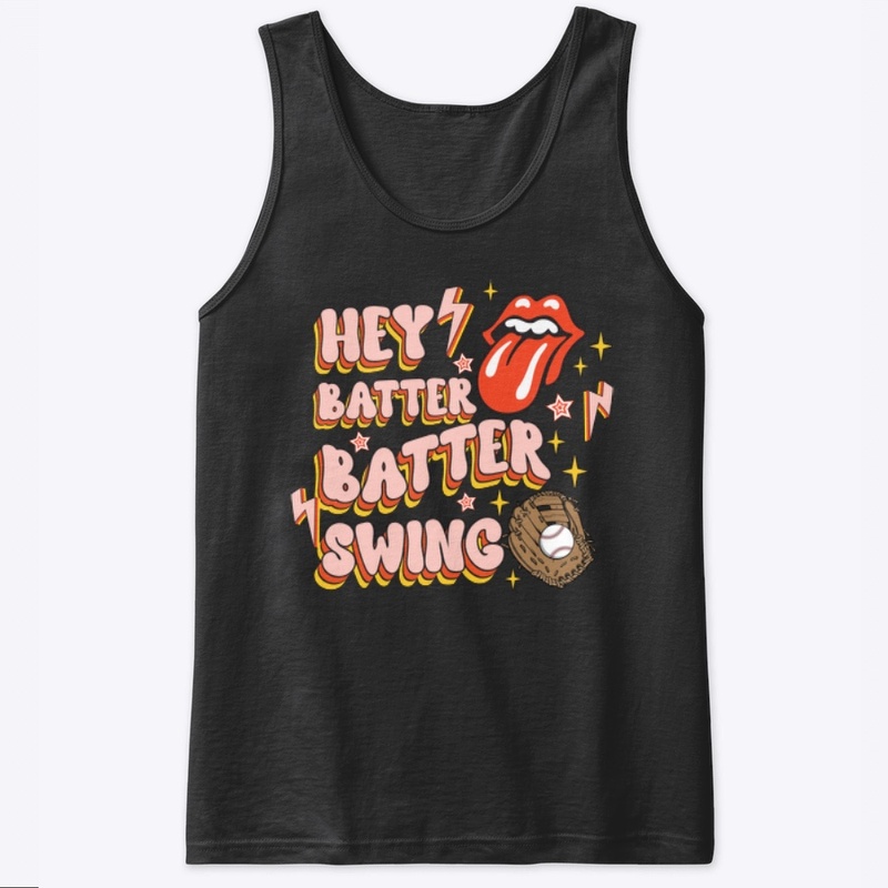 Retro hey batter batter swing