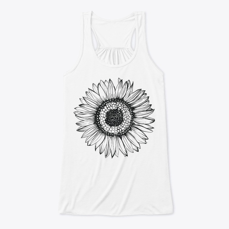 Womens Sunflower Graphic