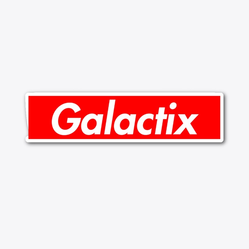 Galactix Red Banner Design