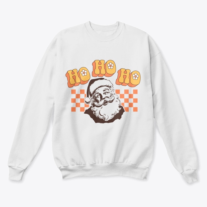 Vintage HoHoHo Santa Crewneck Sweatshirt