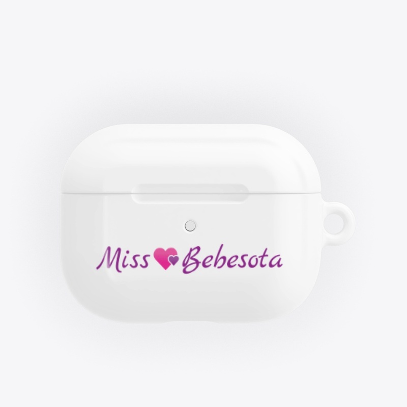 Miss Bebesota AirPods Pro Case - White