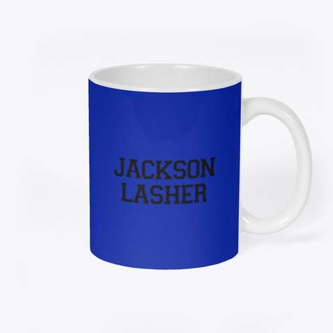 Jlash Show Mug Royal Blue áo T-Shirt Back
