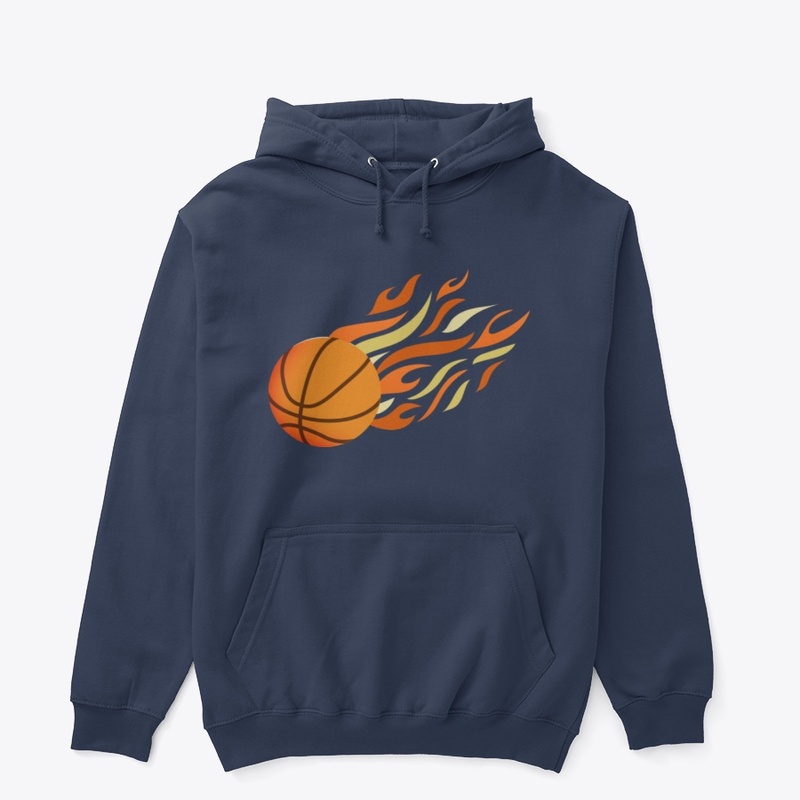 Basketball With Flame