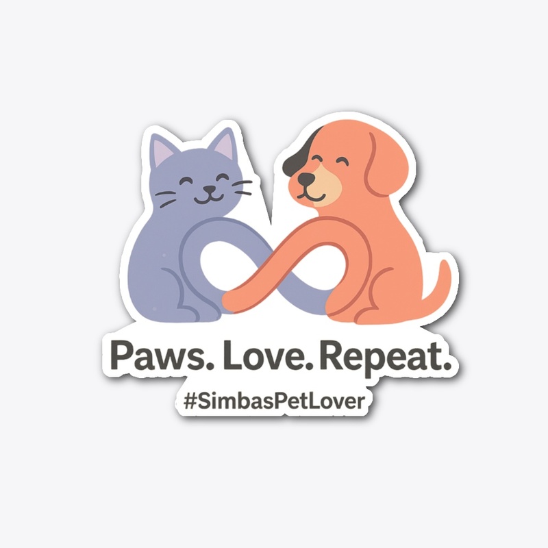 Paws. Love. Repeat