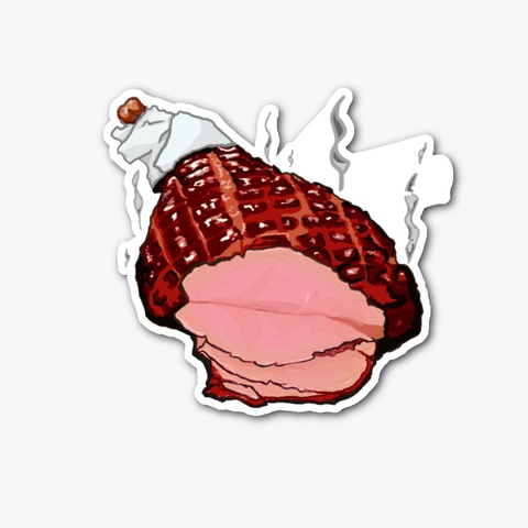 Baked Ham Standard áo T-Shirt Front
