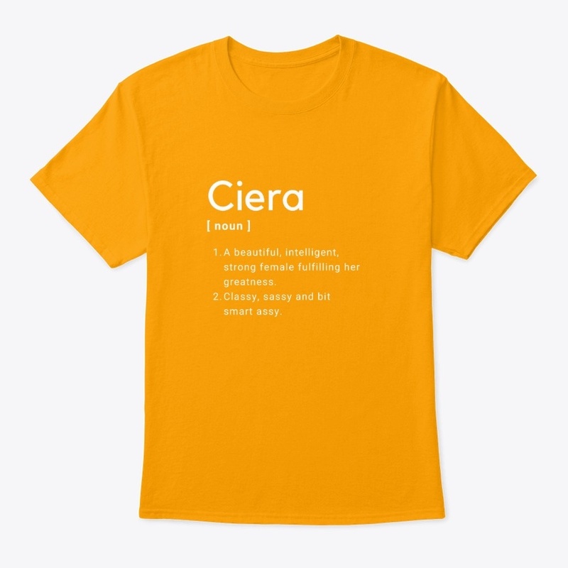 CIERA Definition Personalized Name Funny