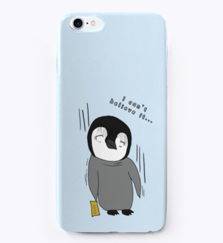 Shocked - Cute Baby Penguin Design