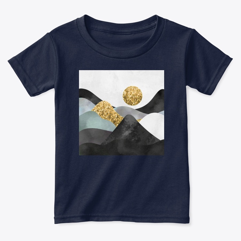 Magical Golden Sun Landscape