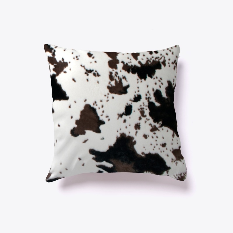 Cow Throw  Pillow