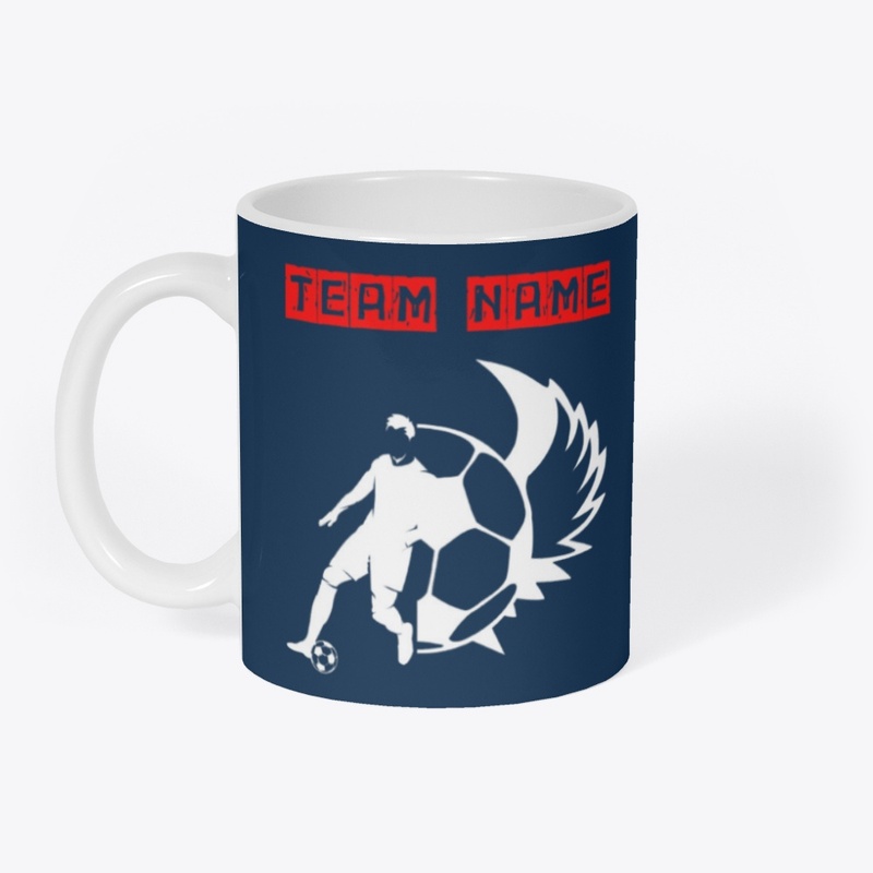 Creative Football Art Soccer Player Team