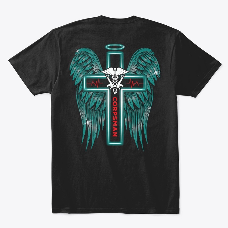 Corpsman Wings Of Faith Hoodie