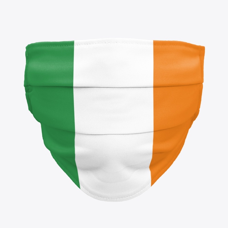 Love Ireland facemask tri-colour