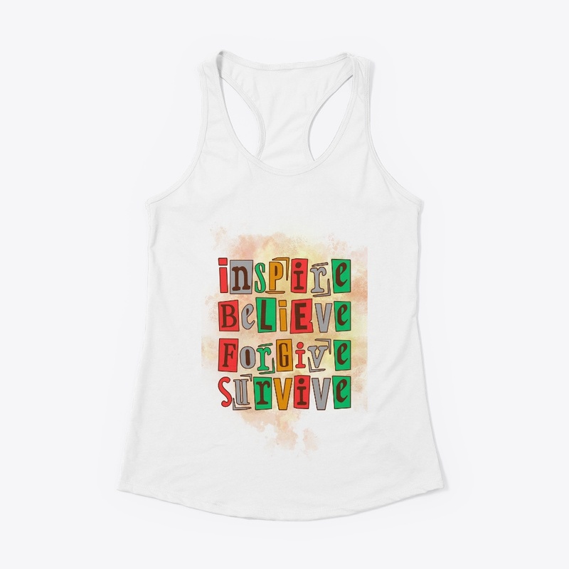 Alphabet Typography T-shirt Design