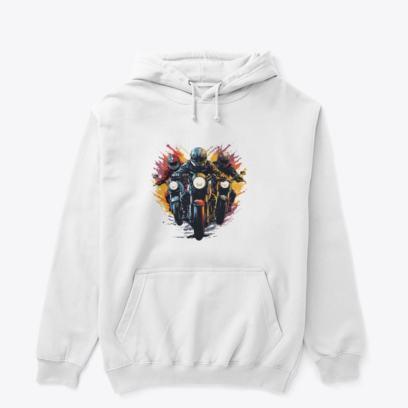 BIKE RIDERS UNISEX CLASSIK HOODIES
