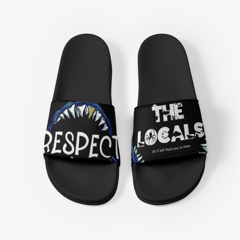 RESPECT THE LOCALS - SHARK JAWS