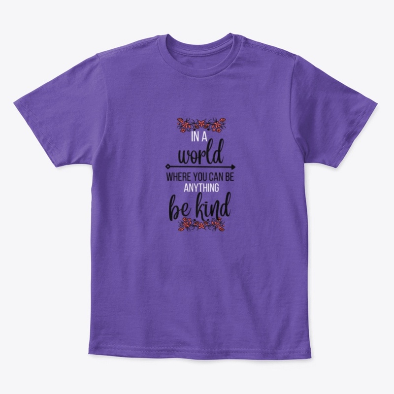 Be kind in the world (Multicolor)