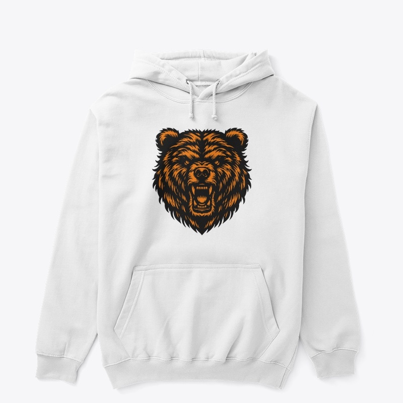 Untamed Bear Head Graphic