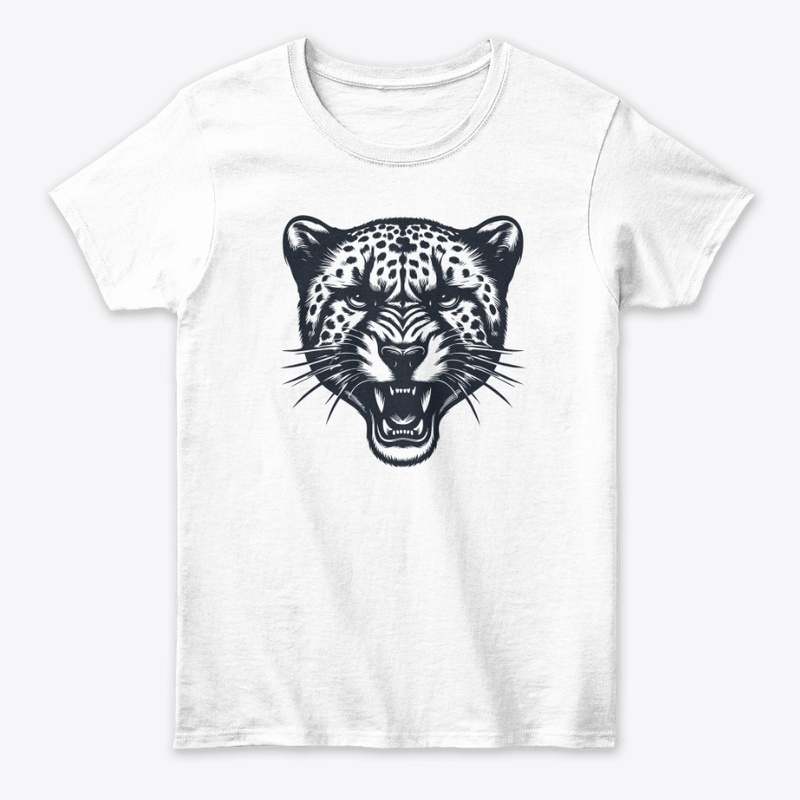 Majestic Angry Cheetah Design