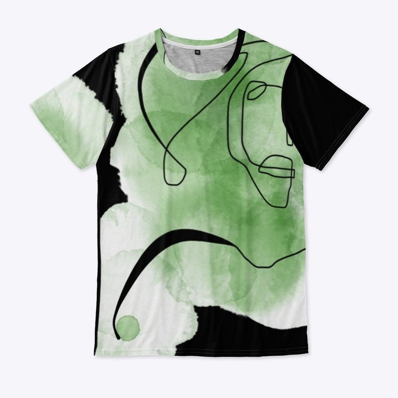 green faces