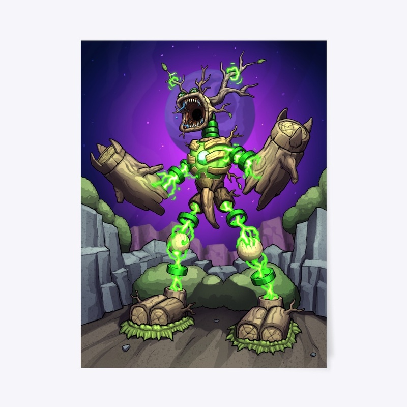 Wu Barox's Plant Monstrosity POSTER