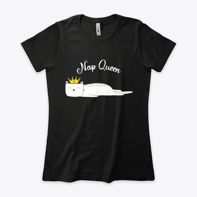 Nap Queen - Cat with Crown