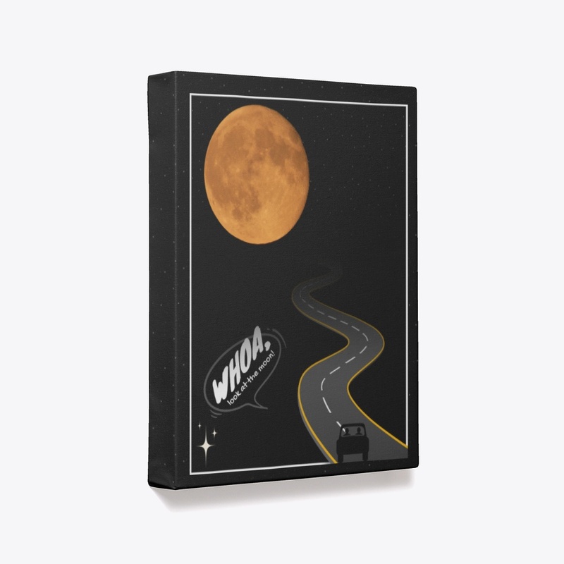Whoa, look at the moon!