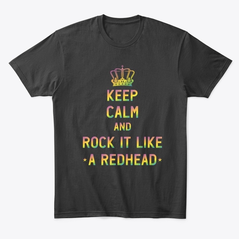 Rock It Like A Redhead Sticker