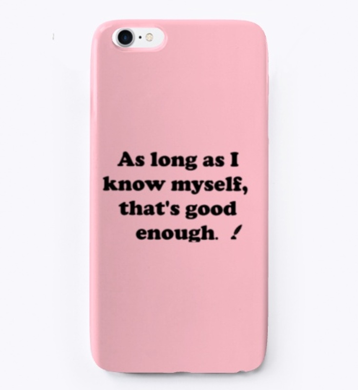 As long as I know myself