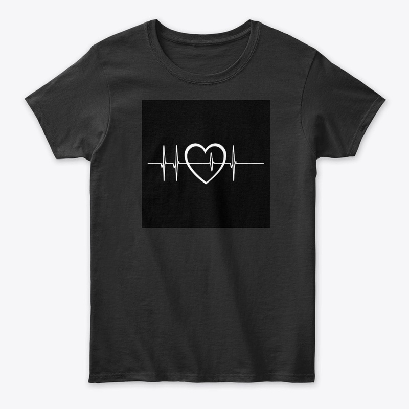 Love Pulse Heart T-Shirt