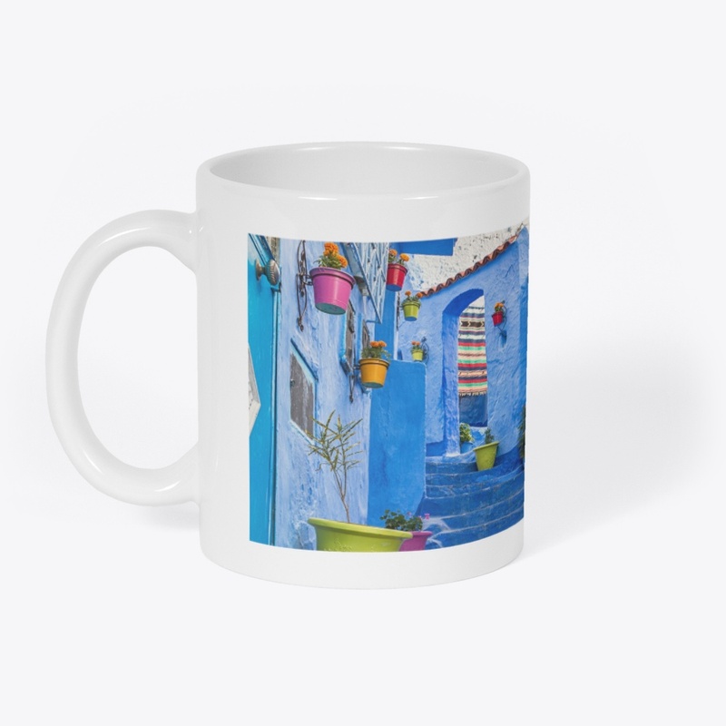Chefchaouen  Marokko Kaffeebecher