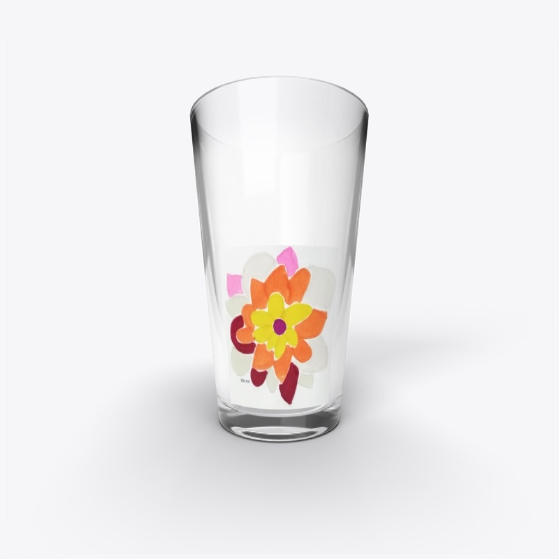 Div Jen Pint Glass