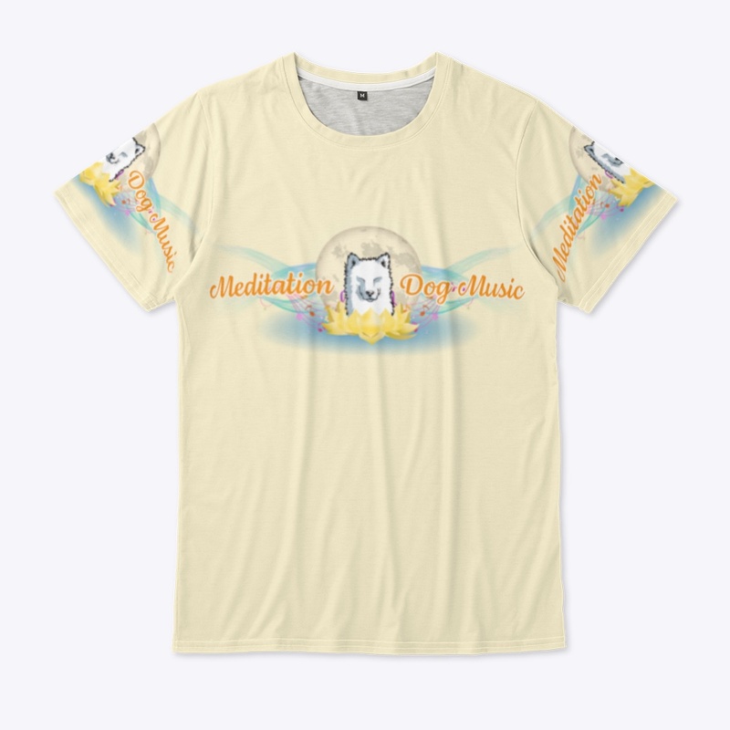 Meditation Dog Music All-Over-Print