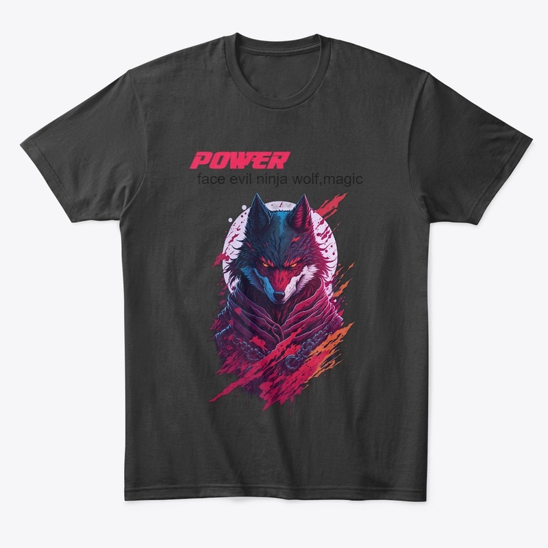  Face evil ninja wolf,magic