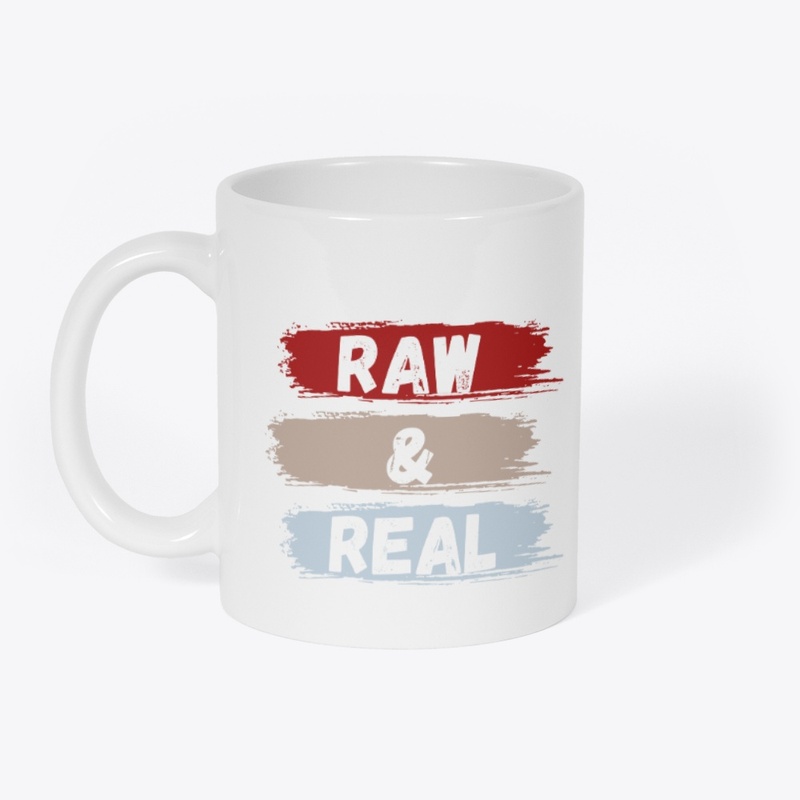 Raw & Real  Distressed Brush Stroke
